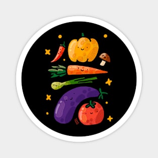 Veggie Stack Magnet